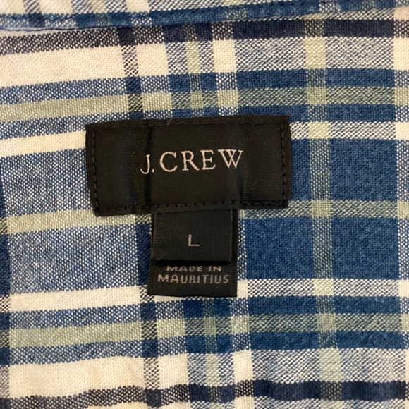J Crew Men's Size Large Flannel - Picture 3 of 3